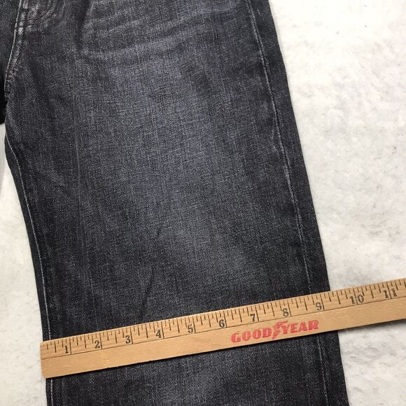 NWT HUDSON Jodie Flare Jean Women 25 (28x30) Faded Noir Black Wash Distressed - Picture 9 of 16